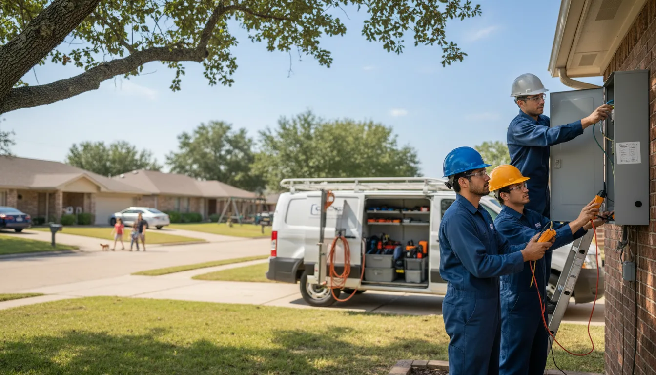 Certified electrician providing emergency electrical services in Church Road, VA
